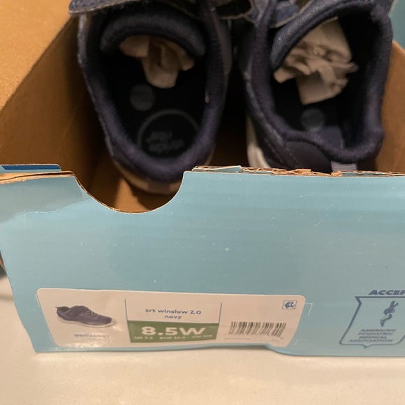 Stride Rite Blue Winslow 2.0 Sneakers 8.5T like new (1 of 2 pairs) - Picture 3 of 9